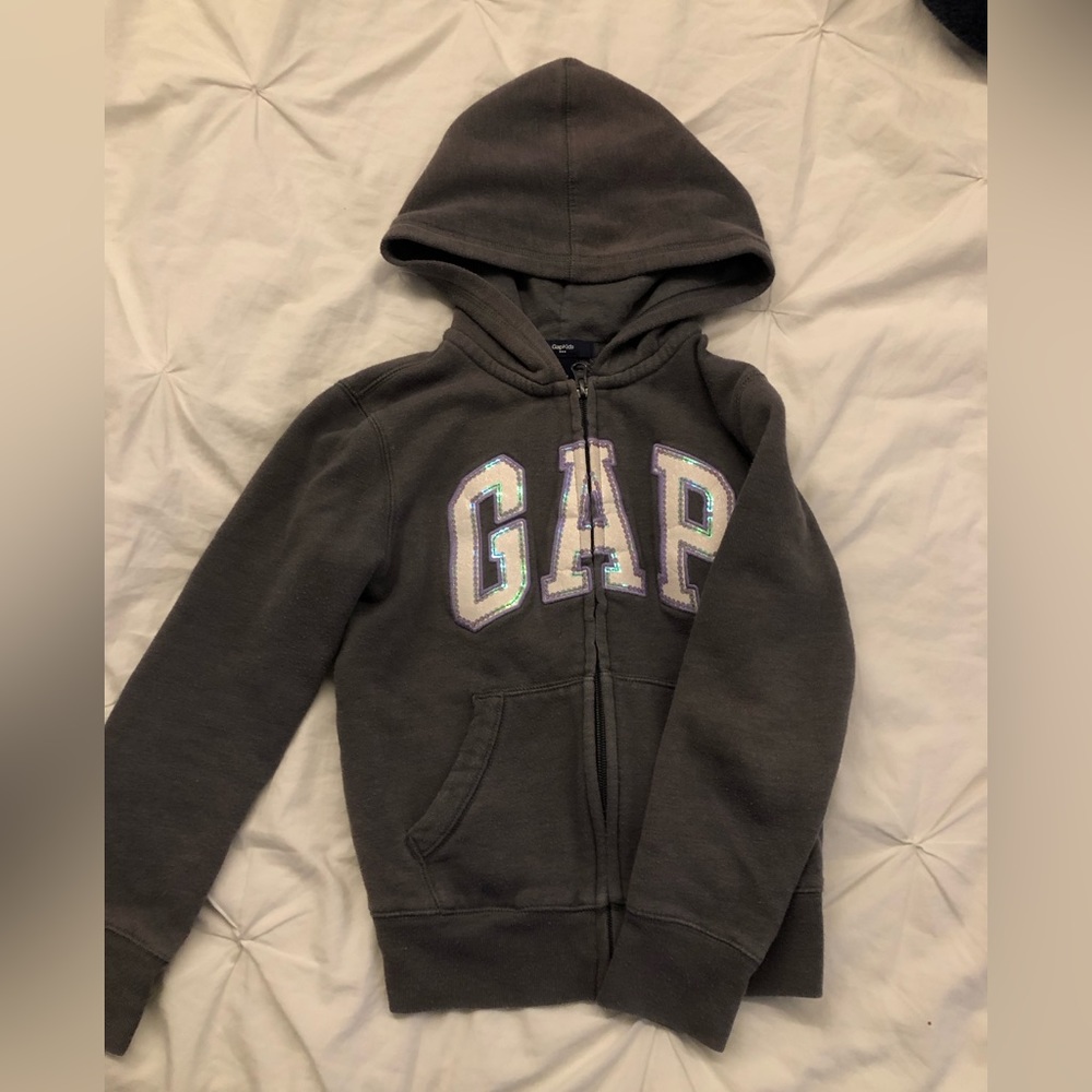 gap vintage kids sparkly vest